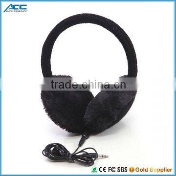 Factory Price Plush Headphone for Kids