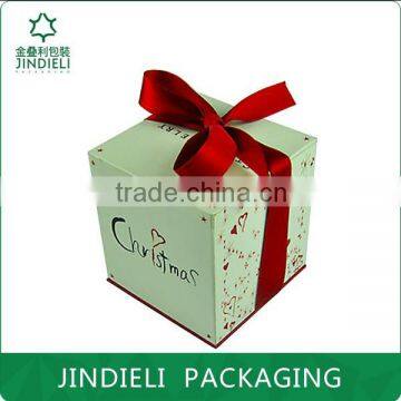 High quality Christmas printing paper gift box