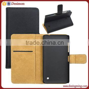 wholesale leather logo custom belt clip case for nokia lumia 630