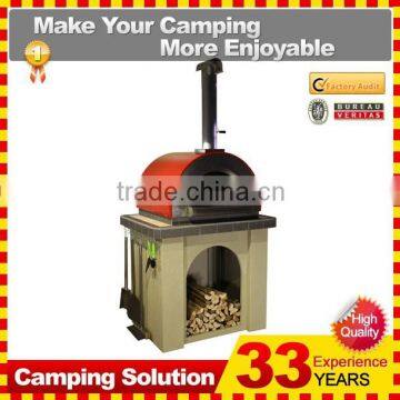 charcoal baking pizza oven for restaurant