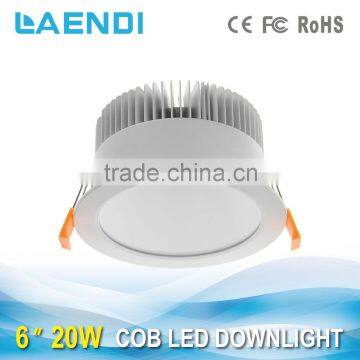 high quality 20w cob led downlight 90-100lm/w factory price