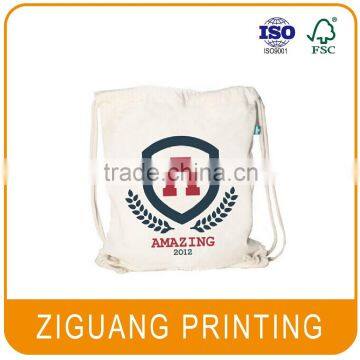 Custom Design Drawstring Cotton Bag