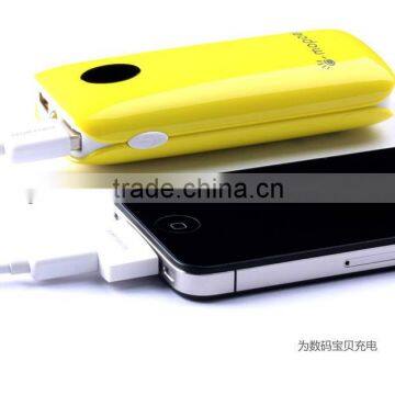 5200mah external power pack for iphone 5