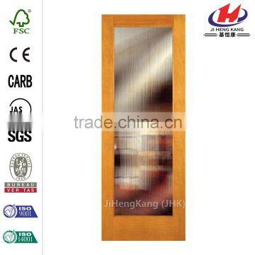 JHK-G01 French Style Warehouse Colored Glass Kitchen Cabinet Sliding Door Hardware Interior Door