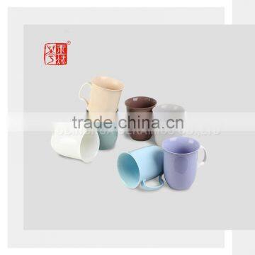 White Slim Ceramic Cup Mugs