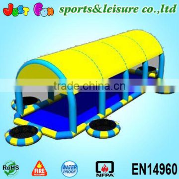 customized large inflatable pools for water ball with tent cover and trampolines