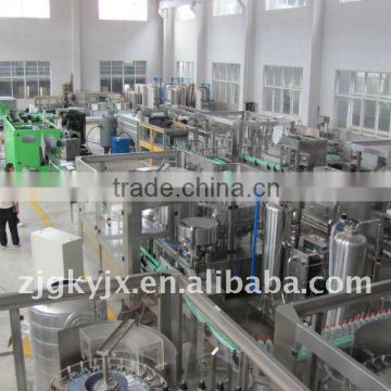 beverage factory machine line