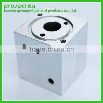 CNC machining machined medical parts/medical three-way valve