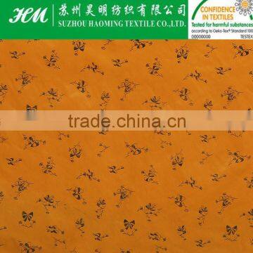 floral printed taffeta fabric