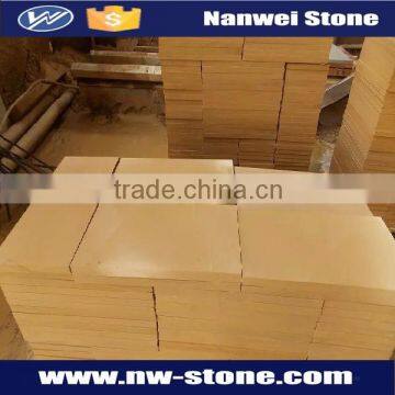 Honed surface golden sandstone,Golden color sandstone slabs and tiles