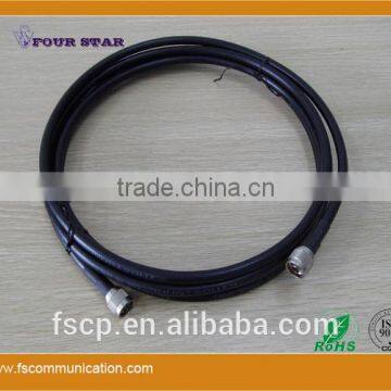 RG8 Cable Assembly With N Male Crimp Connectors