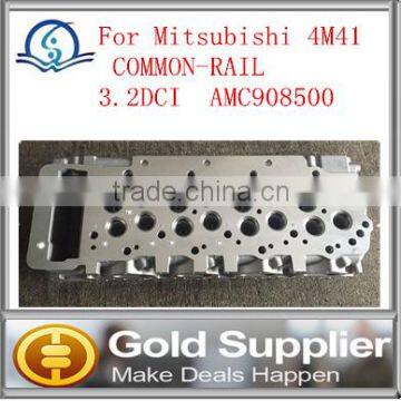 lowest price & high quality Brand New Cylinder Head AMC908500 For Mitsubishi 4M41 COMMON-RAIL 3.2DC