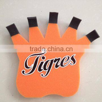 Customized Bespoke Cheering Sponge Foam hand Foam Claw Foam Waver