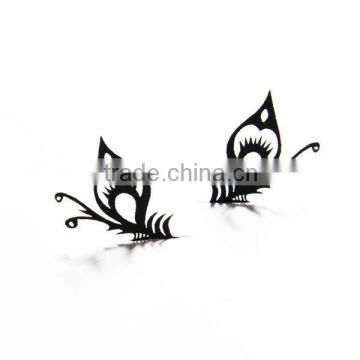 OEM supplier peacock paper decorative lovely false eyelashes