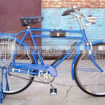 old blue double bar bicycle with lowest price (SH-TR121)