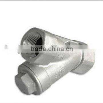 high quality stainless steel y-strainer ball valve