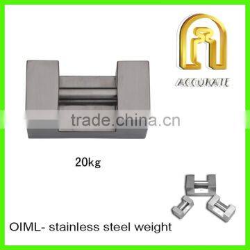 F1 F2 M1 class OIML standard stainless steel test weight 20kg 10kg 5kg weights F2