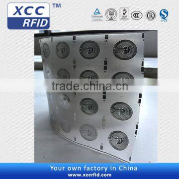 Cheaper price 13.56Mhz Ntag213 Adhesive NFC Clear Inlay /Wet Inlay