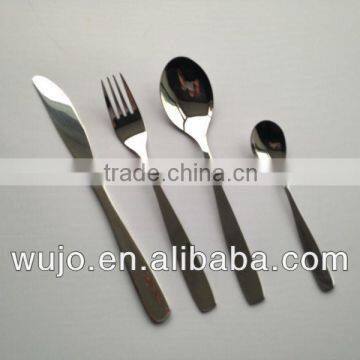 plain food grade stainless steel cutlery set