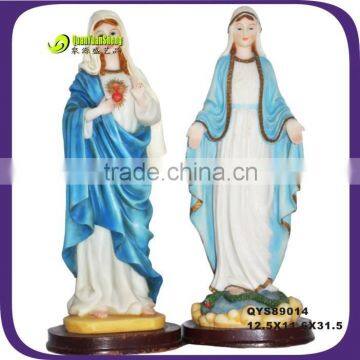 Christmas craft &gift resin maria manger ornament