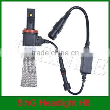 100% Waterproof Headlight H8 E27 Led Bulb Lighting