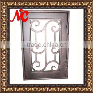 Simple iron window grill on sale