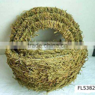 rattan wall basket,wall planter,Rattan Hanging Basket,rattan basket,Wall basket,moss basket,hanging flower basket