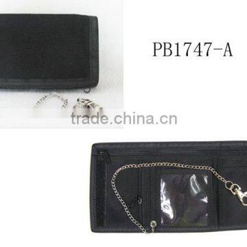 China Supplier Leather Purse Fashion Design Wallet Leather Purses With Chain