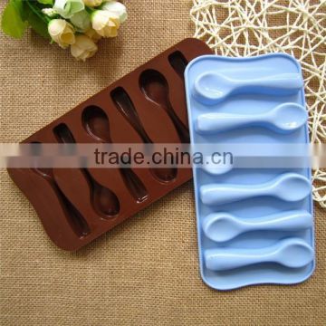 Sugar Candy Decorating Silicone Spoon Shape Chocolate Cake Mould