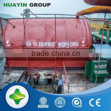 Hot selling waste tyre pyrolysis plant with low price