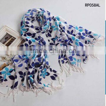 floral printed pashmina scarf 16