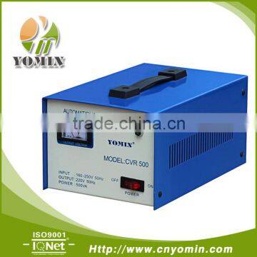 Manufacturer YMCVR-0.5 Single Phase Relay Type Stabilizer,Automatic Voltage Stabilizer 500VA .