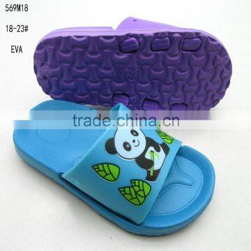 EVA cute panda vamp slippers for children