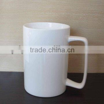 14oz Ceramic white tea cup paper cup