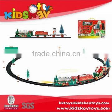 Cartoon Electric Mini Rail Train Set Track Toy electric train toy