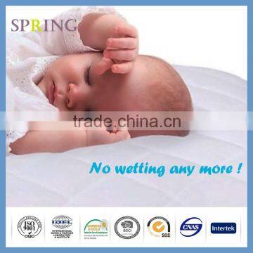 Noiseless & Hypoallergenic bamboo crib mattress pad