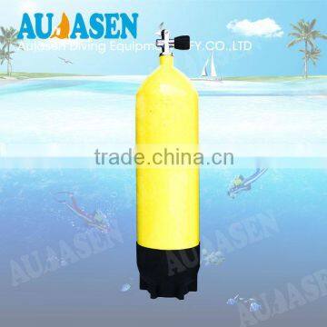 Hot sale painted steel diving cylinder,12L of Oxygen cylinder