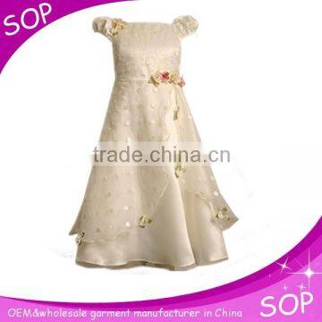 Wholesale fashion summer childrens frock flower girl dresses for 7 year olds                        
                                                Quality Choice