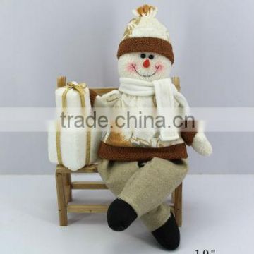 Sitting snowman christmas 2013 hot gifts