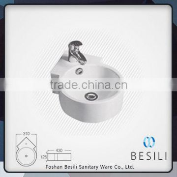 Small size sanitary ware hand wash ceramic sink E8011