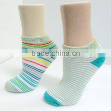 designed women custom logo sport socks in cushion sole