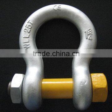 Marine Rigging Hardware Stainless Steel U.S. type D Shackles