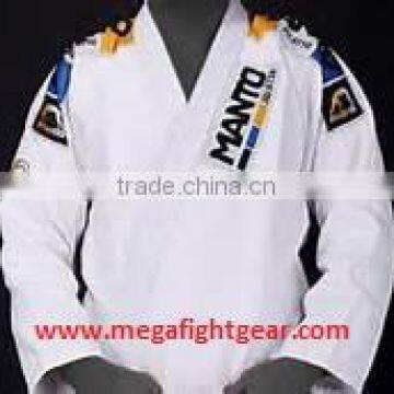 white,blue BJJ GI UNIFROM/Brazilian Jiu Jitsu Uniform /BJJ GIS kimonos