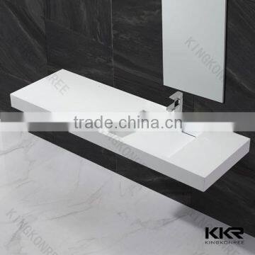 Square Modern Marble Sink Bathroom Face Basin Art Basin Sink photo-4