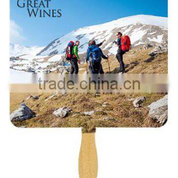 Full Color Imprinted Sandwich Hand Fans