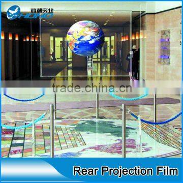 High Contrast Holographic Transparent Rear Projection Film