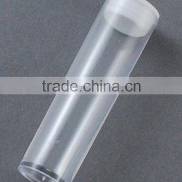 Wholesale Clear Bottle Plastic Bead Containers, about 55mm long, 15mm wide(CON-S007)