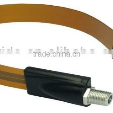 Flat Flexible Window Door Coax TV cable