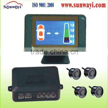 Fashion LCD blue display Parking radar