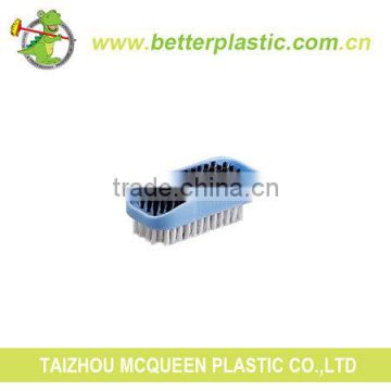 Manufacturer best quality better plastic double-sides wholesale household clothes clean brush